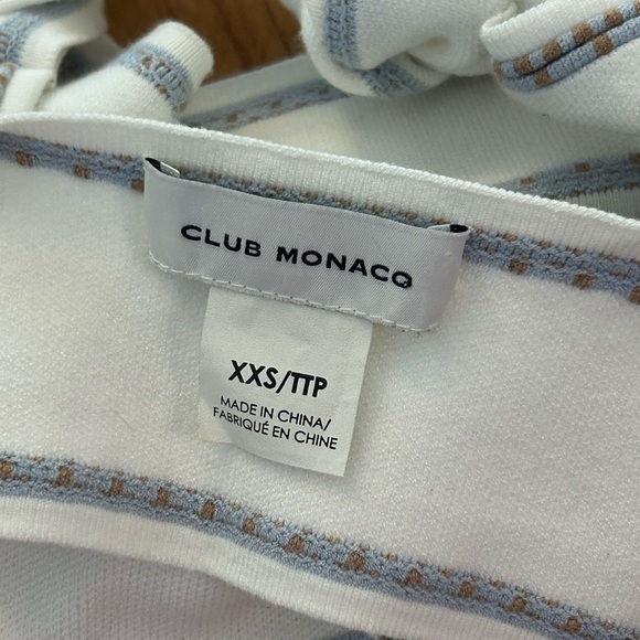Club Monaco knit tie tank - Picture 3 of 4